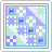 Pastel blue quilt
