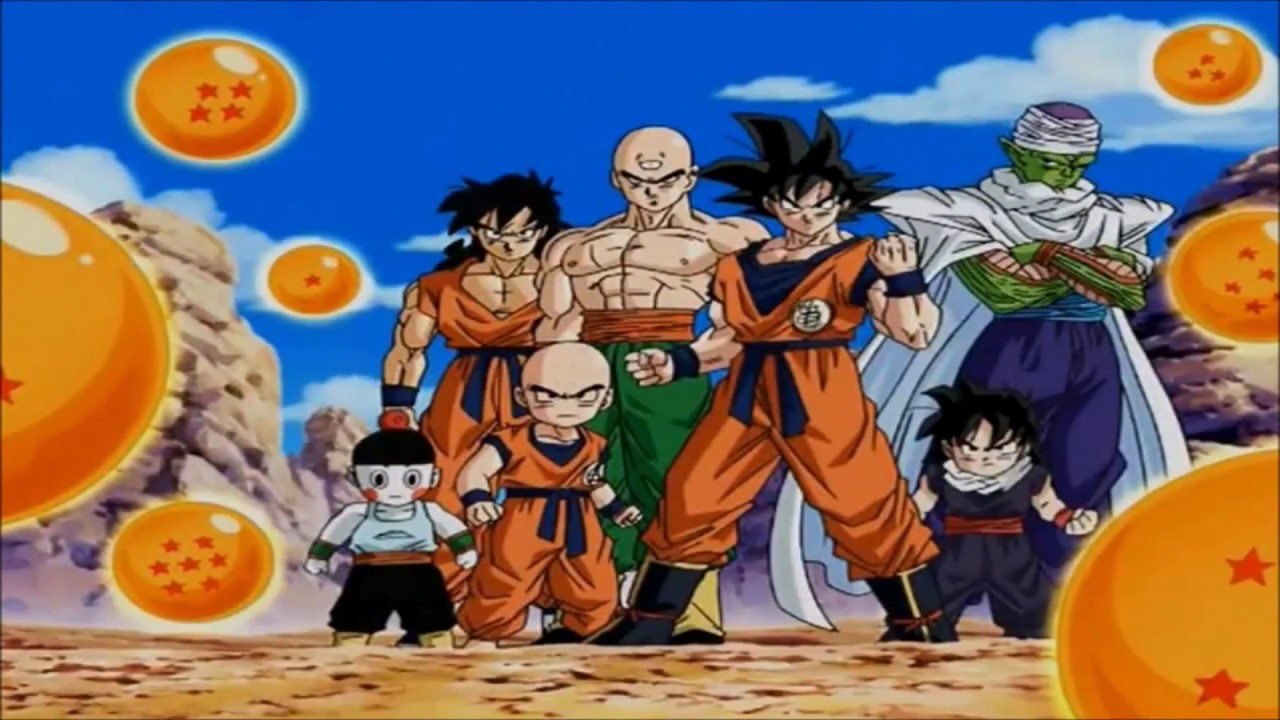 The Z fighters from Dragonball Z